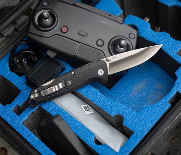 Раскладной нож SOG Adventurer LB, Nordic Blue/Satin