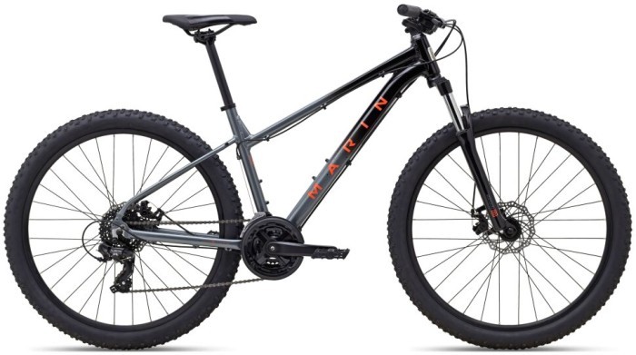 Велосипед 27,5" Marin WILDCAT TRAIL WFG 1 2024 BLACK, укр, укр