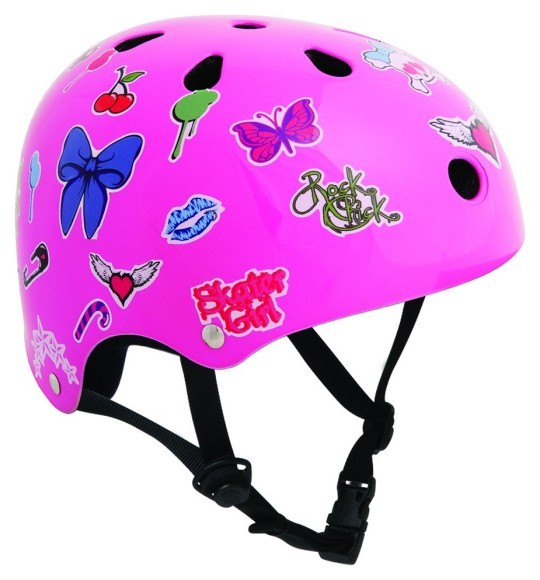 Защитный шлем SFR Girl's Sticker XXS-XS Pink