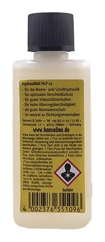 Масло гідравлічне Hanseline Hydraulikoil HLP10, 50 мл