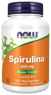 Spirulina 500 mg - 120 vcaps