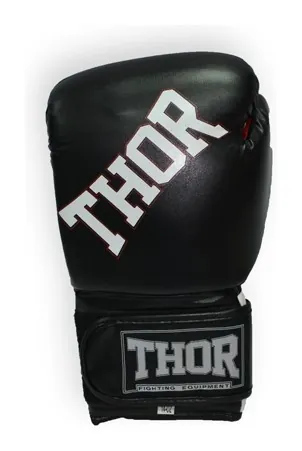 Рукавички боксерські THOR RING STAR 10oz / PU / чорно-біло-червоні