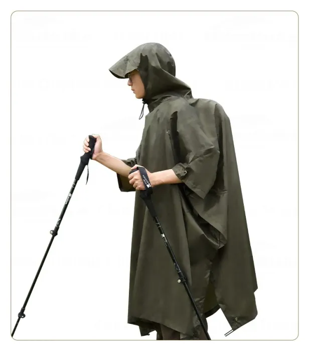 Пончо дощовик Mobi Garden 20D Nylon Ultralight NX23667004 green