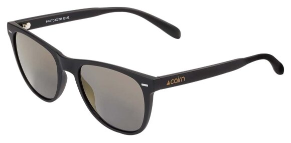 Окуляри Cairn Cheeky mat black-gold, укр