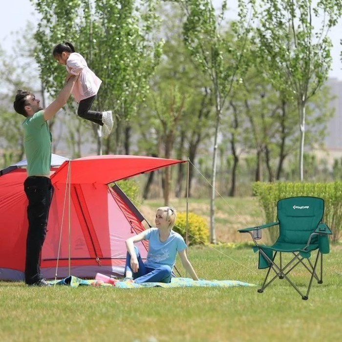 Крісло розкладне KingCamp Lotus Plus KC2141 navy