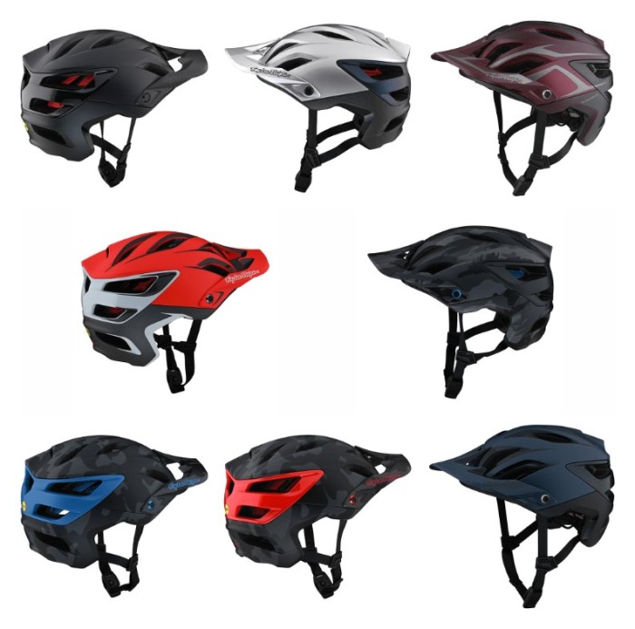 Велосипедный шлем TLD A3 MIPS HELMET; HALO [ALPINE BLACK] XL/XXL