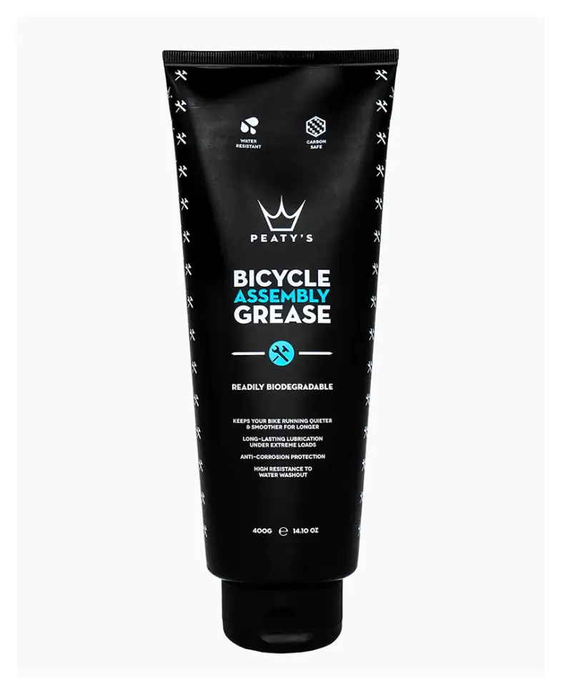 Мастило для підшипників рульових / кареток / болтів / віссей Peaty's Bicycle Assembly Grease Peaty's Assembly Grease, 400g (SPT_PGR-GEN-400-24)