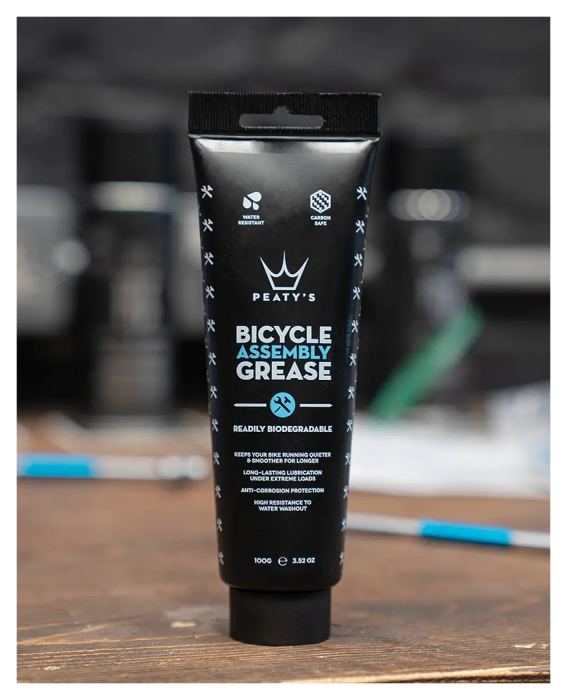 Масло для подшипников рулевых / кареток / болтов / осьей Peaty's Bicycle Assembly Grease Peaty's Assembly Grease, 400g