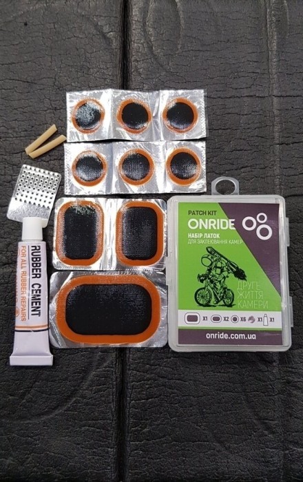 Набір патчів ONRIDE Сhamber для заклеювання камер, укр, укр
