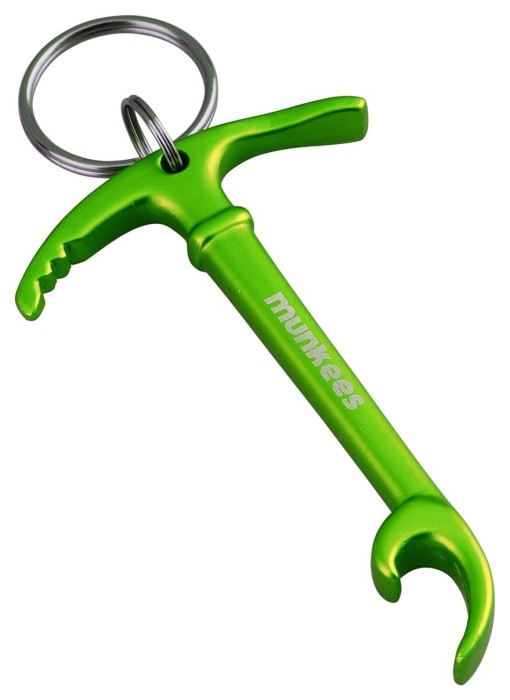 Munkees 3406 брелок-открывалка Ice Pick grass green