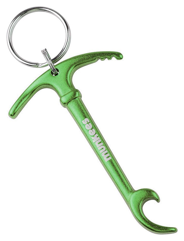 Munkees 3406 брелок-открывалка Ice Pick grass green