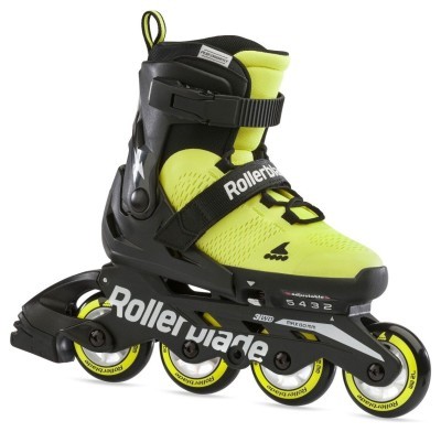 Ролики детские Rollerblade Microblade SE Neon Yellow Black 2023