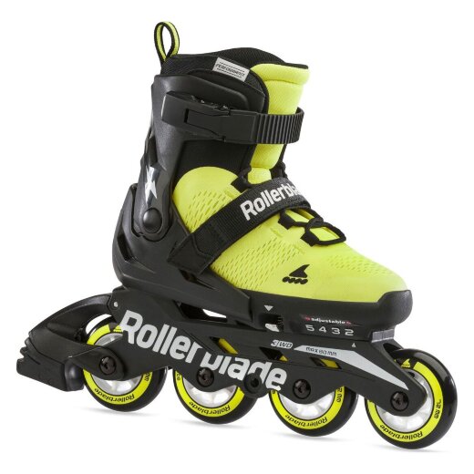 Ролики дитячі Rollerblade Microblade SE Neon Yellow Black 2024 — 