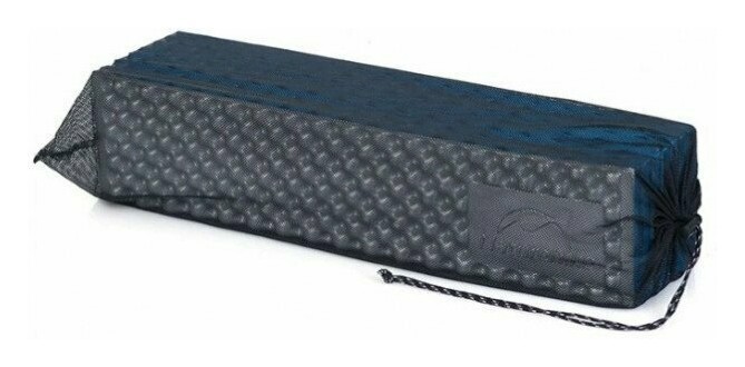 Коврик складной IXPE Naturehike NH19QD008, алюминиевая пленка, 185x56х1,8 см, голубой