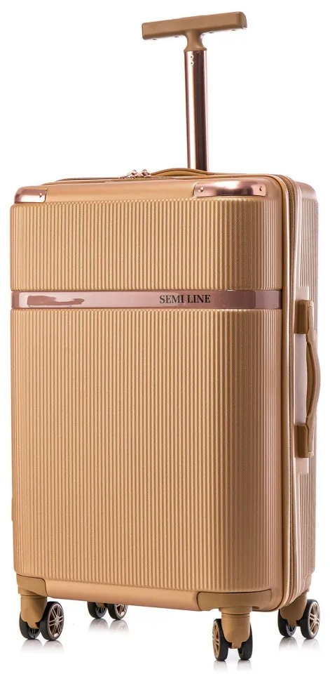Валіза Semi Line 24" (M) Gold (T5667-3) (DSM_DAS302655)