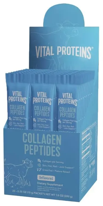 Collagen Peptides - 200g Unflavored (20 Packets)
