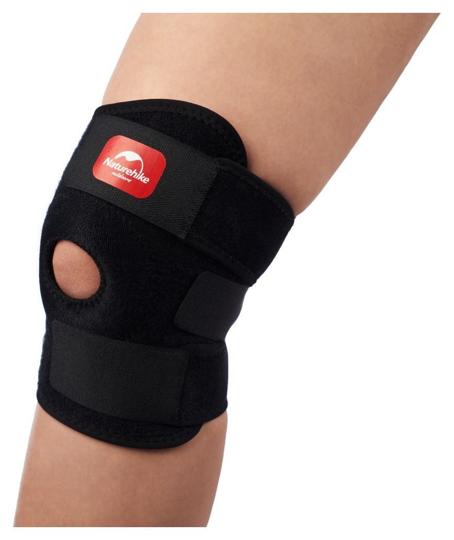 Бандаж на коліно Naturehike Dura-light NH15A001-M, чорний, укр, укр