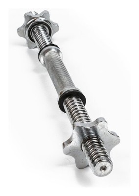 Гантельный гриф EasyFit 45 см Ø 25 мм хромированный