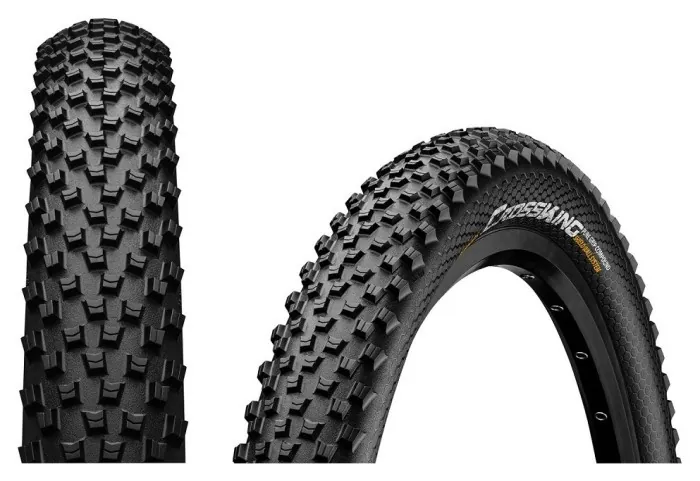 Покришка Continental Cross King, 27.5 x 2.20, Чорна, не складна skin