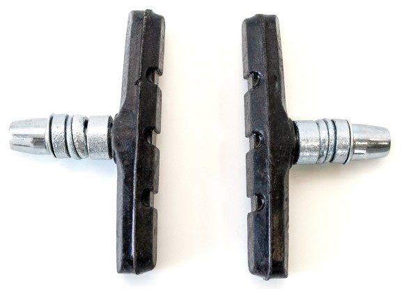 Колодки гальмівні 70mm V-br BRAVVOS FLA-23-04S (чорний), укр