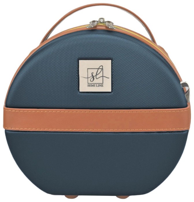 Бьюті-кейс Semi Line 5L Blue/Brown (T5672-1)