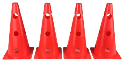 Конусы-фишки спортивные EasyFit 31 см (набор из 4 штук) красные