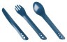 Вилка, ложка, нож Lifeventure Ellipse Cutlery navy blue Фото - 2