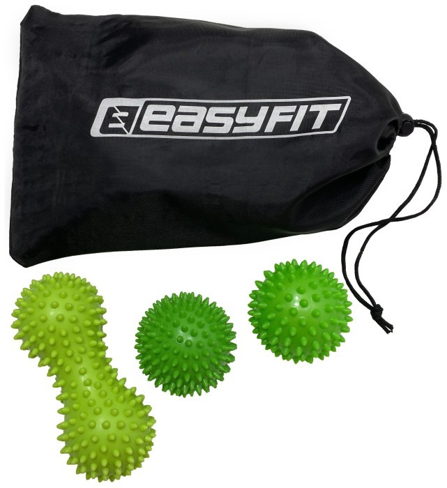 Набір для масажу та МФР EasyFit PVC Set-3 у сумочці, укр, укр