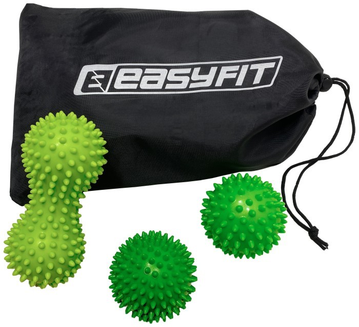 Набір для масажу та МФР EasyFit PVC Set-3 у сумочці