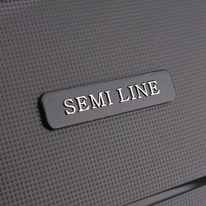 Валіза Semi Line 24" (M) Black (T5908-3)