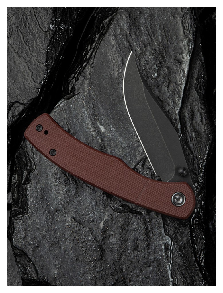 Ніж складаний Civivi Clingman Burgundy C23065-2, укр, укр