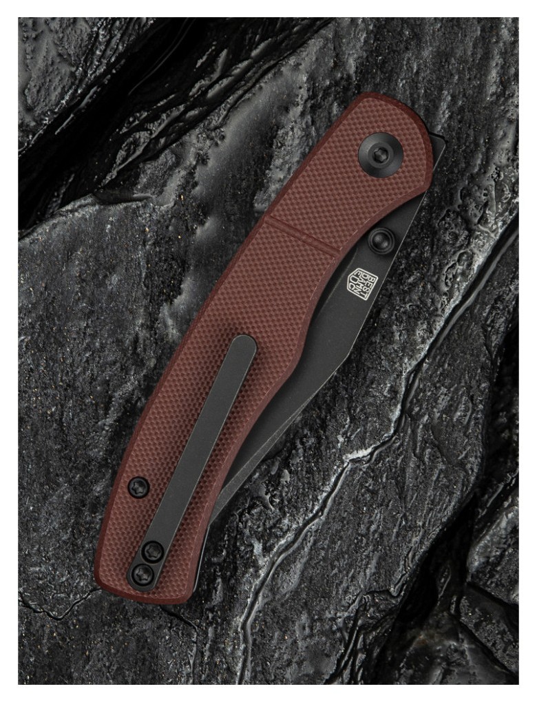 Ніж складаний Civivi Clingman Burgundy C23065-2, укр, укр