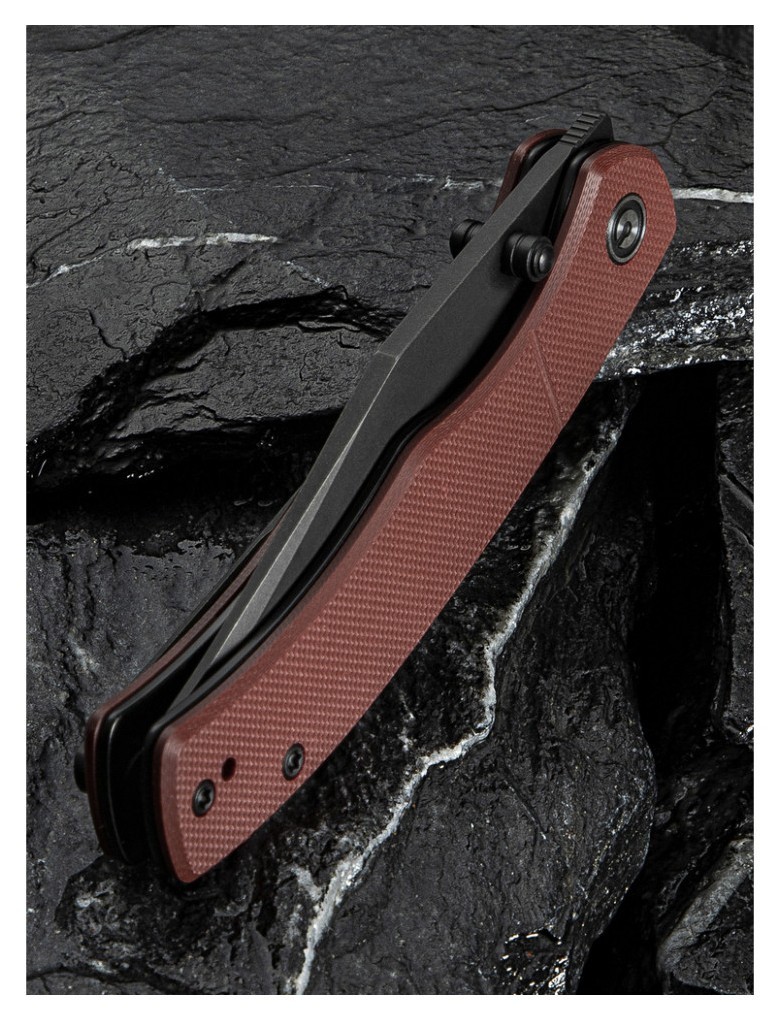 Ніж складаний Civivi Clingman Burgundy C23065-2, укр, укр