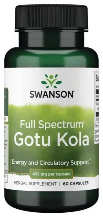 Full Spectrum Gotu Kola 435mg - 60 caps