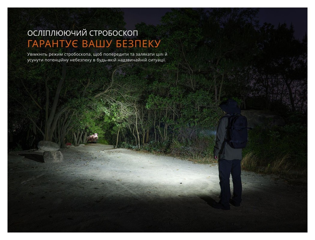 Ліхтар ручний Fenix LD36RFC вогняний камуфляж, укр, укр