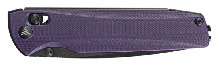 Ніж складаний SRM Terrier 258L-GN, фіолетовий, укр, укр