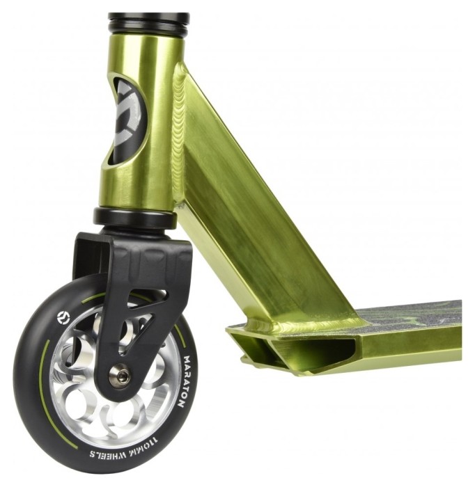Трюковий самокат Maraton Trigger HIC New зелений, укр, укр
