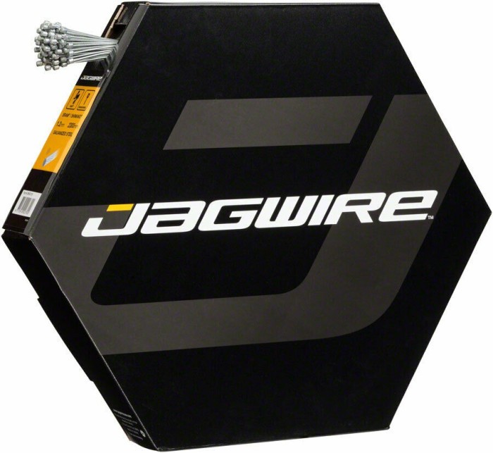 Трос для перемикача JAGWIRE Workshop 6009862 шліфів. нержавіючі. 1.1х2300мм - Sram/Shimano (100шт)