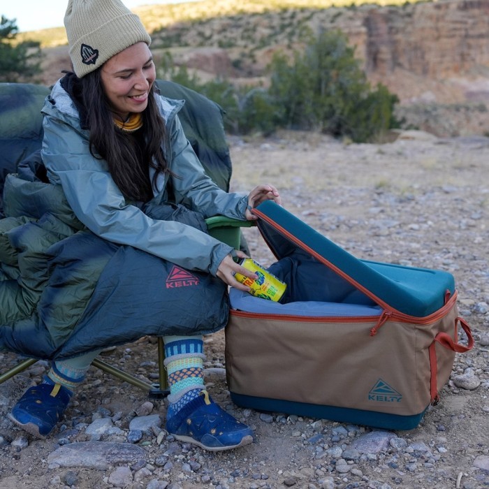 Сумка-холодильник Kelty Folding Cooler 48 Cans dull gold-deep teal