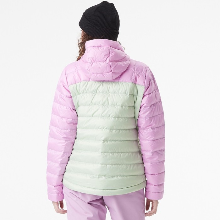 Picture Organic куртка пуховая Mid Puff Down W 2025 silt green-orchid M