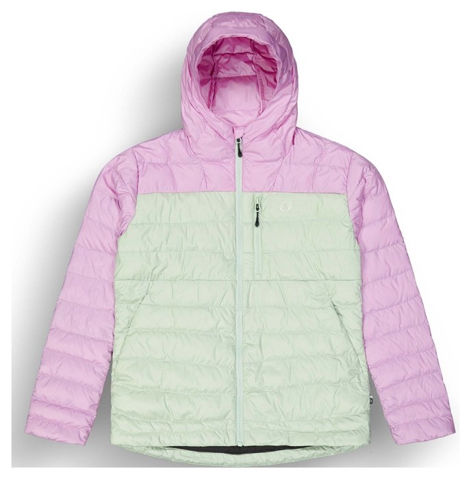 Picture Organic куртка пуховая Mid Puff Down W 2025 silt green-orchid M
