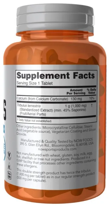 Tribulus 1000mg - 180 tabs