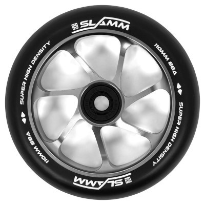 Slamm колесо Team 110 mm black-silver