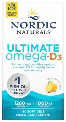 Ultimate Omega-D3 - 60 softgels