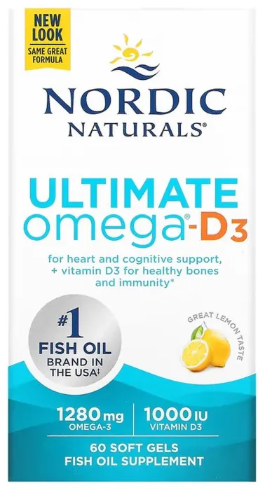 Ultimate Omega-D3 - 60 softgels