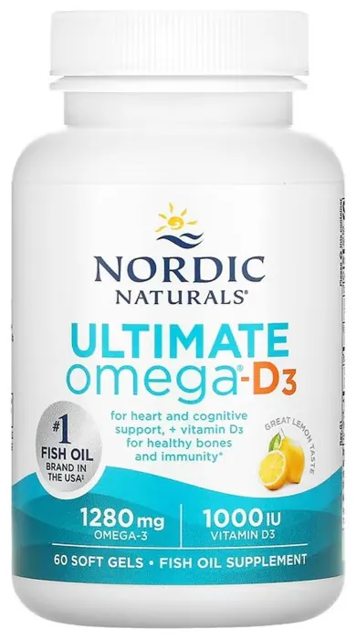 Ultimate Omega-D3 - 60 softgels