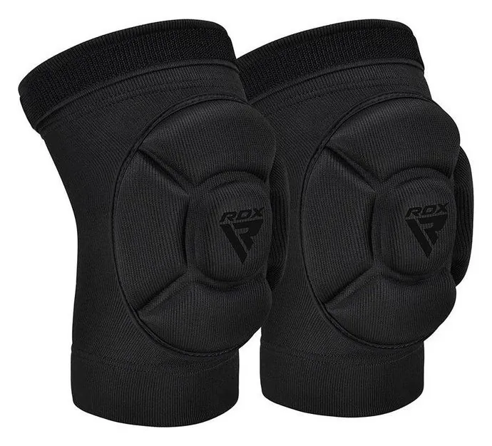 Наколінники спортивні RDX Hosiery Knee Foam K5 Black/Black S (пара)