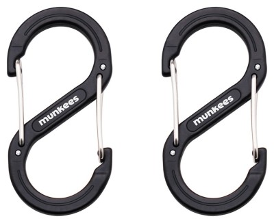 Munkees 3276 карабін Forged S 6 mm x 60 mm (пара) black
