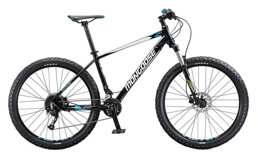 Велосипед гірський Mongoose TYAX Sport 27.5″ L Black (M29409M10) (M Чорно-білий)