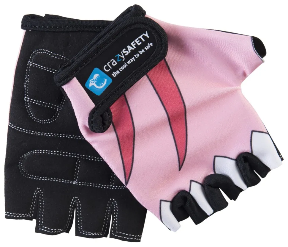 Рукавички Crazy Safety Pink Shark (S (дитячий) Рожевий)